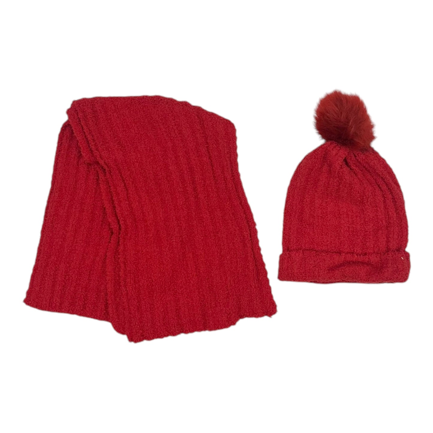 Scarf Winter By Time And Tru In Red