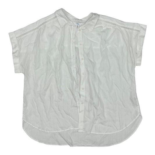 WHITE TOP SS by TIME AND TRU Size:2X