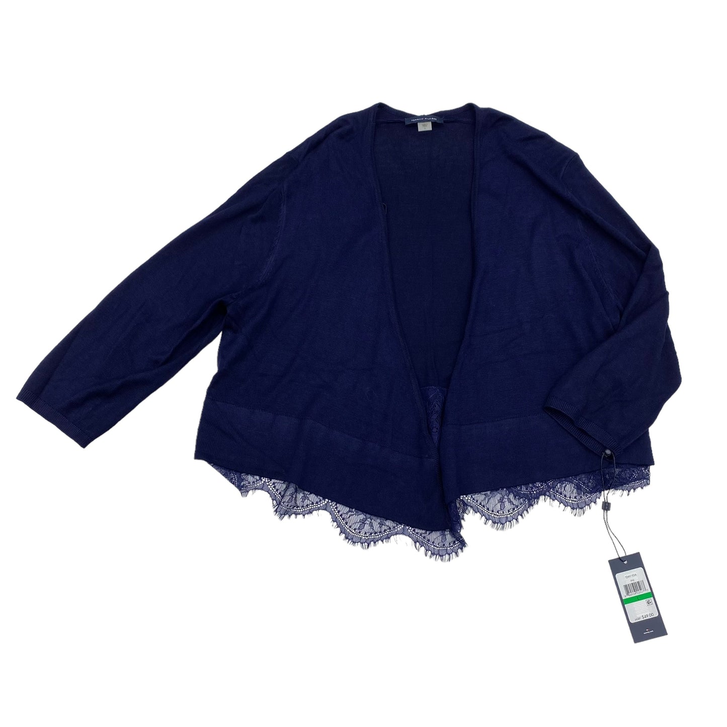 BLUE CARDIGAN by TOMMY HILFIGER Size:L