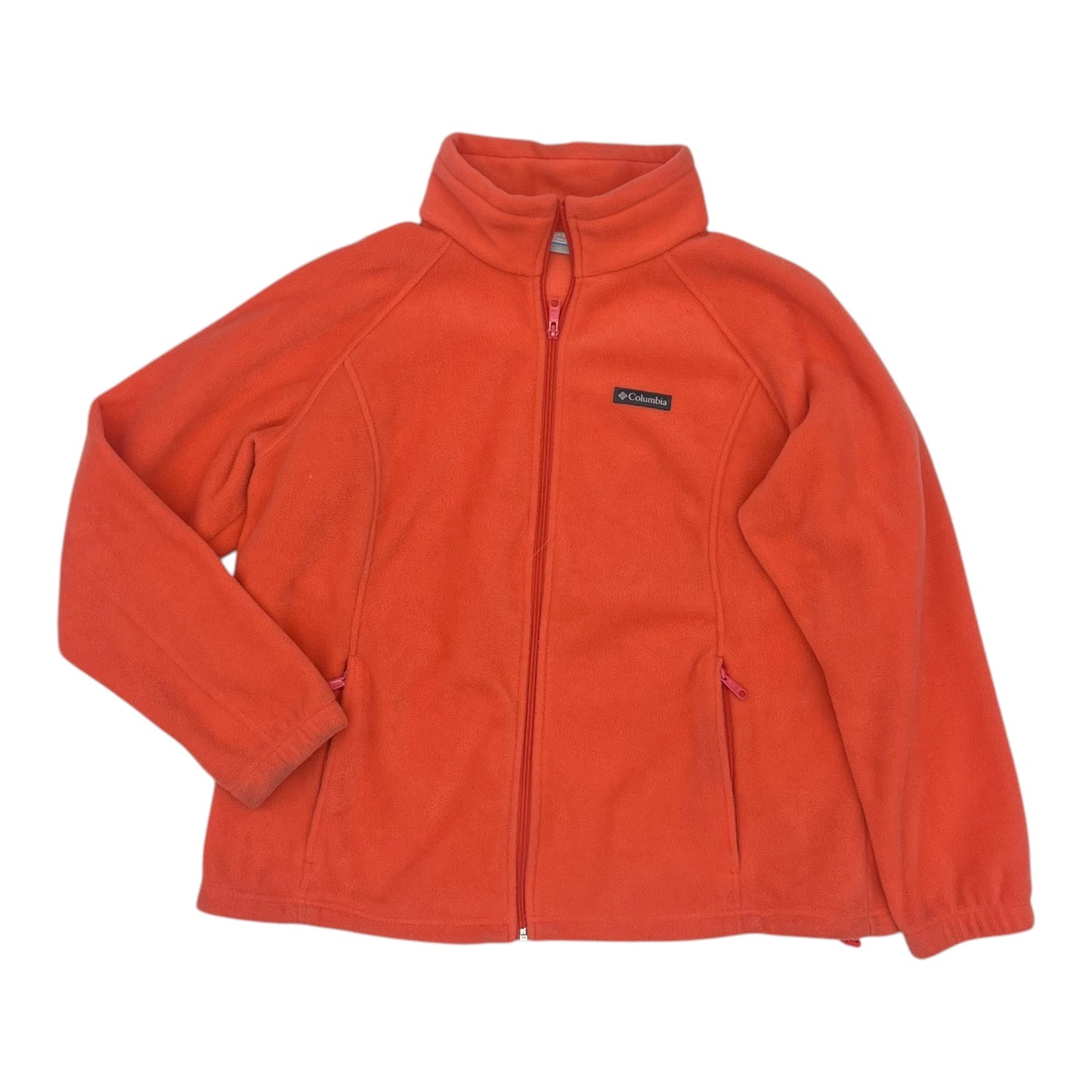 Jacket Fleece By Columbia In Orange, Size:Xl