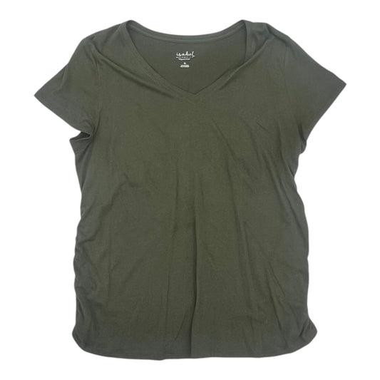 Mat Top Ss By Isabel Maternity In Green, Size:Xl