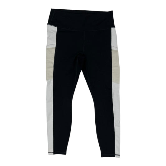 Athletic Capris By Fabletics In Black, Size:L