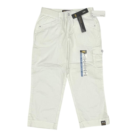Pants Cropped By Lee In Cream, Size:4