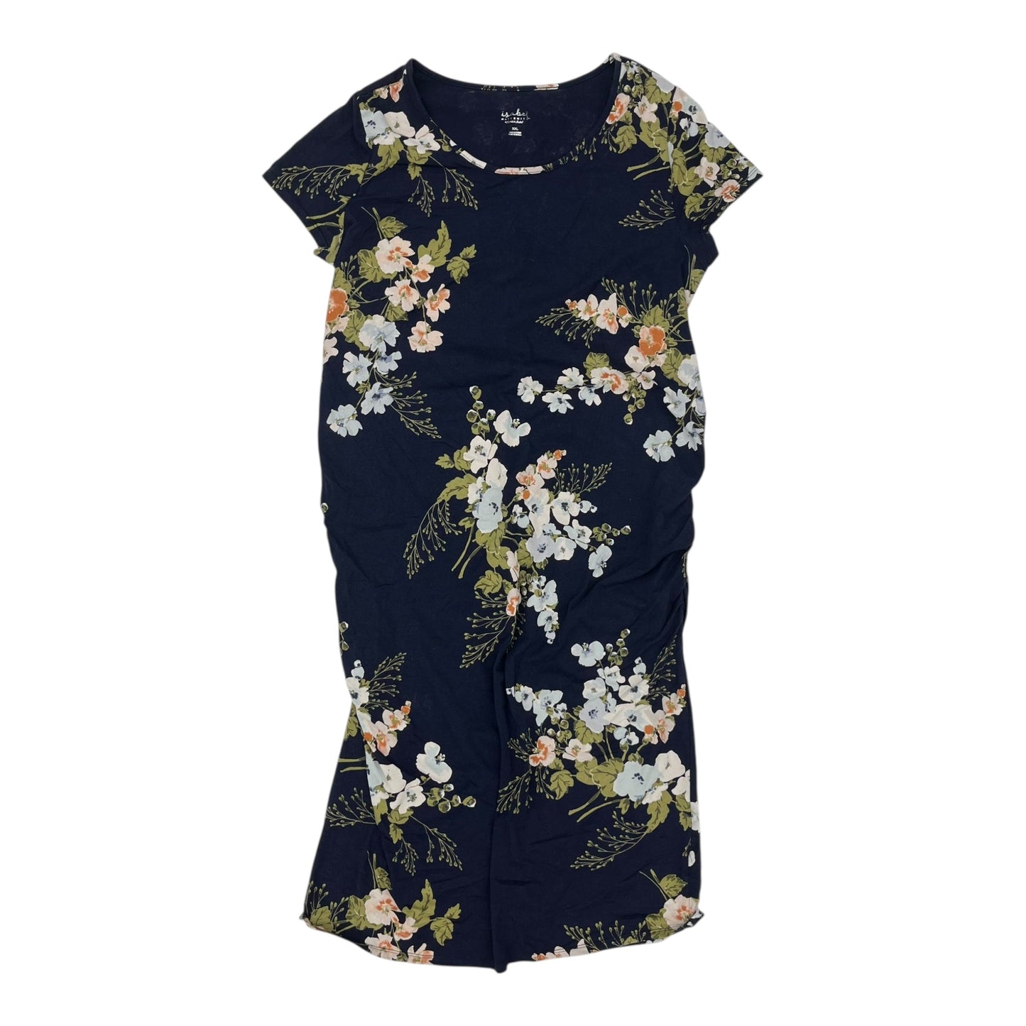 Mat Dress By Isabel Maternity In Blue, Size:Xxl