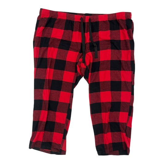 Pajama Pants By Old Navy In Black & Red, Size:4X