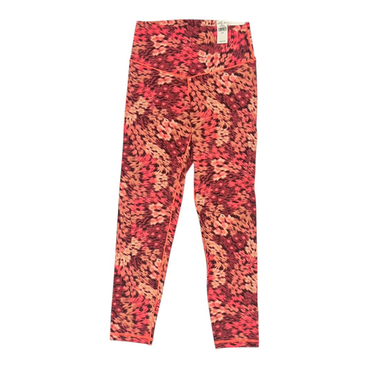 Athletic Leggings Capris By Aerie In Orange, Size:S