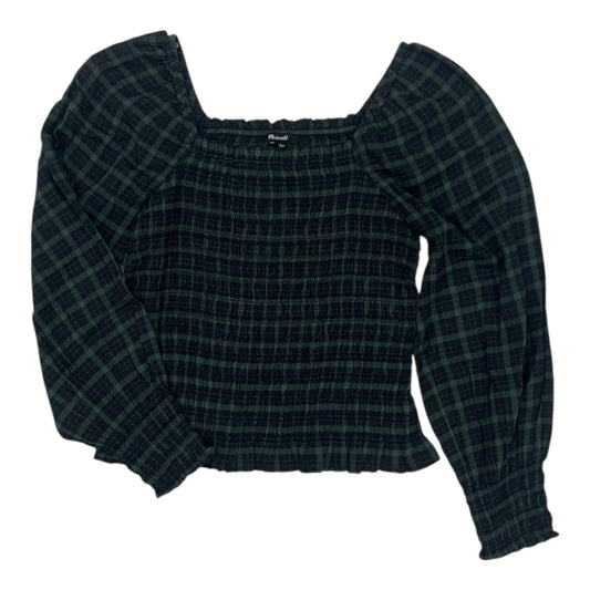 Blouse Ls By Madewell In Green, Size:S