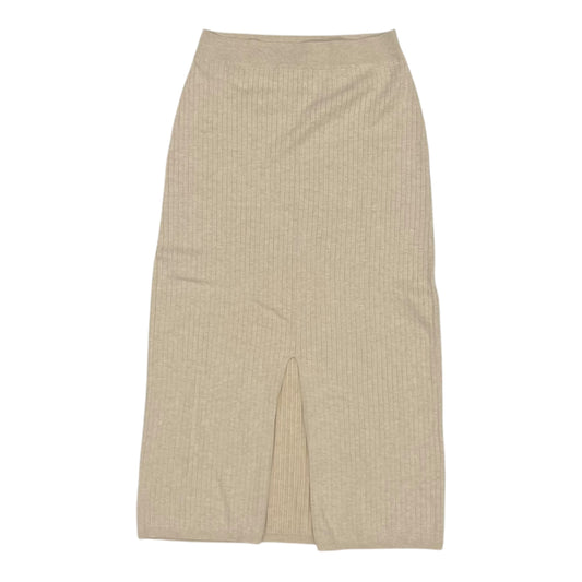 Skirt Maxi By Free People In Tan, Size:L