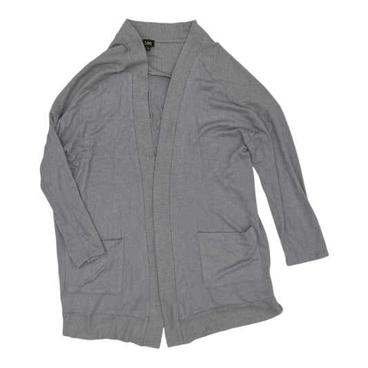 Cardigan By Lee In Grey, Size:Xl