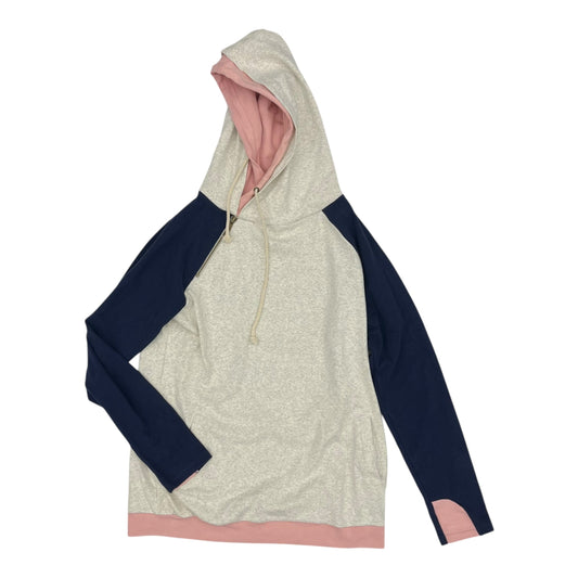 Sweatshirt Hoodie By Clothes Mentor In Cream, Size:Xl