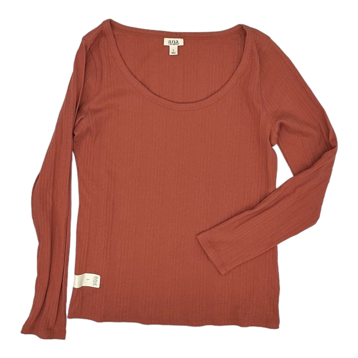 ORANGE TOP LS by ANA Size:L