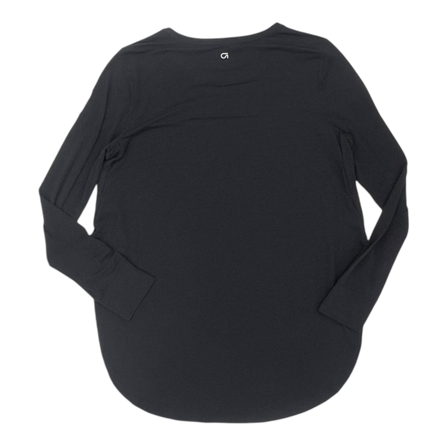 Athletic Top Ls Crewneck By Gapfit In Black, Size:L