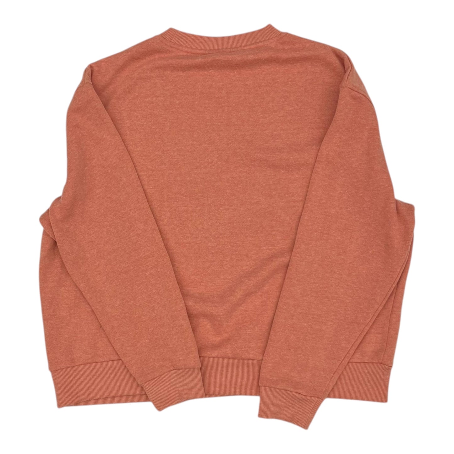 Sweatshirt Crewneck By Clothes Mentor In Orange, Size:L