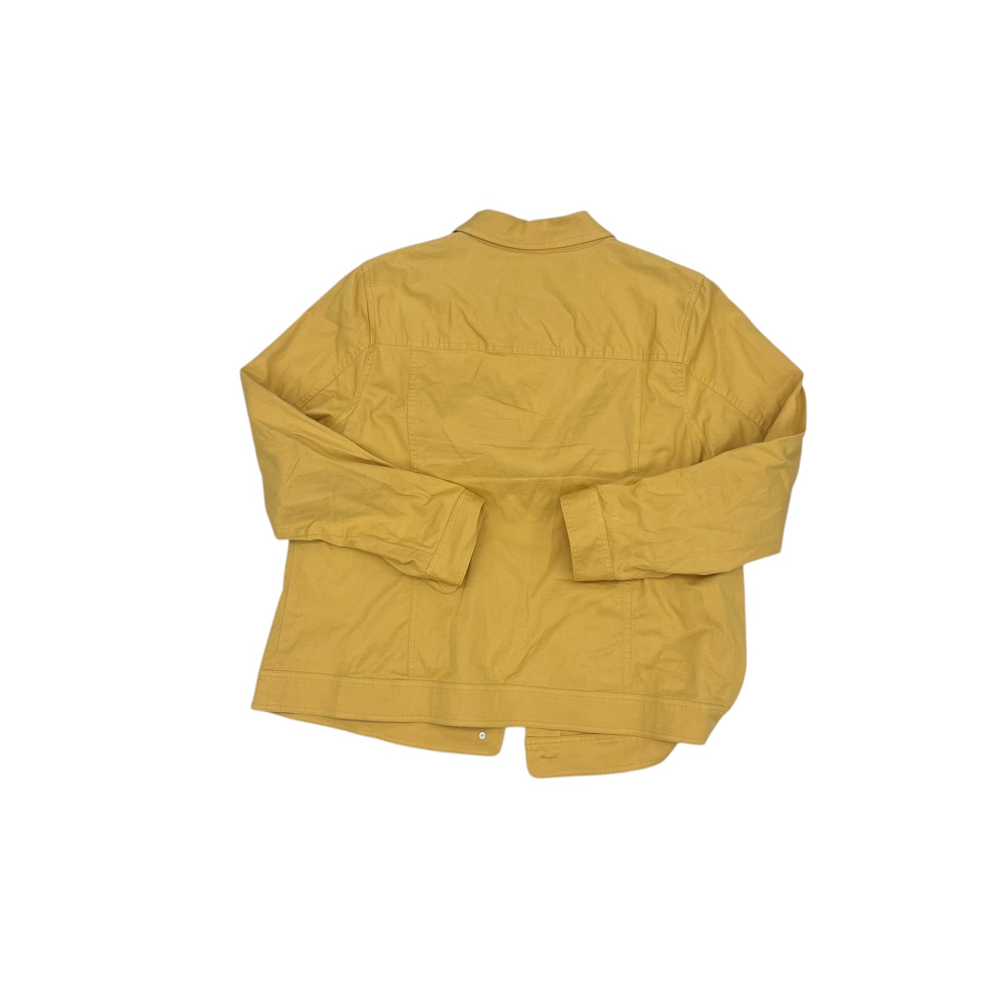 Jacket Other By Cj Banks In Yellow, Size:1X