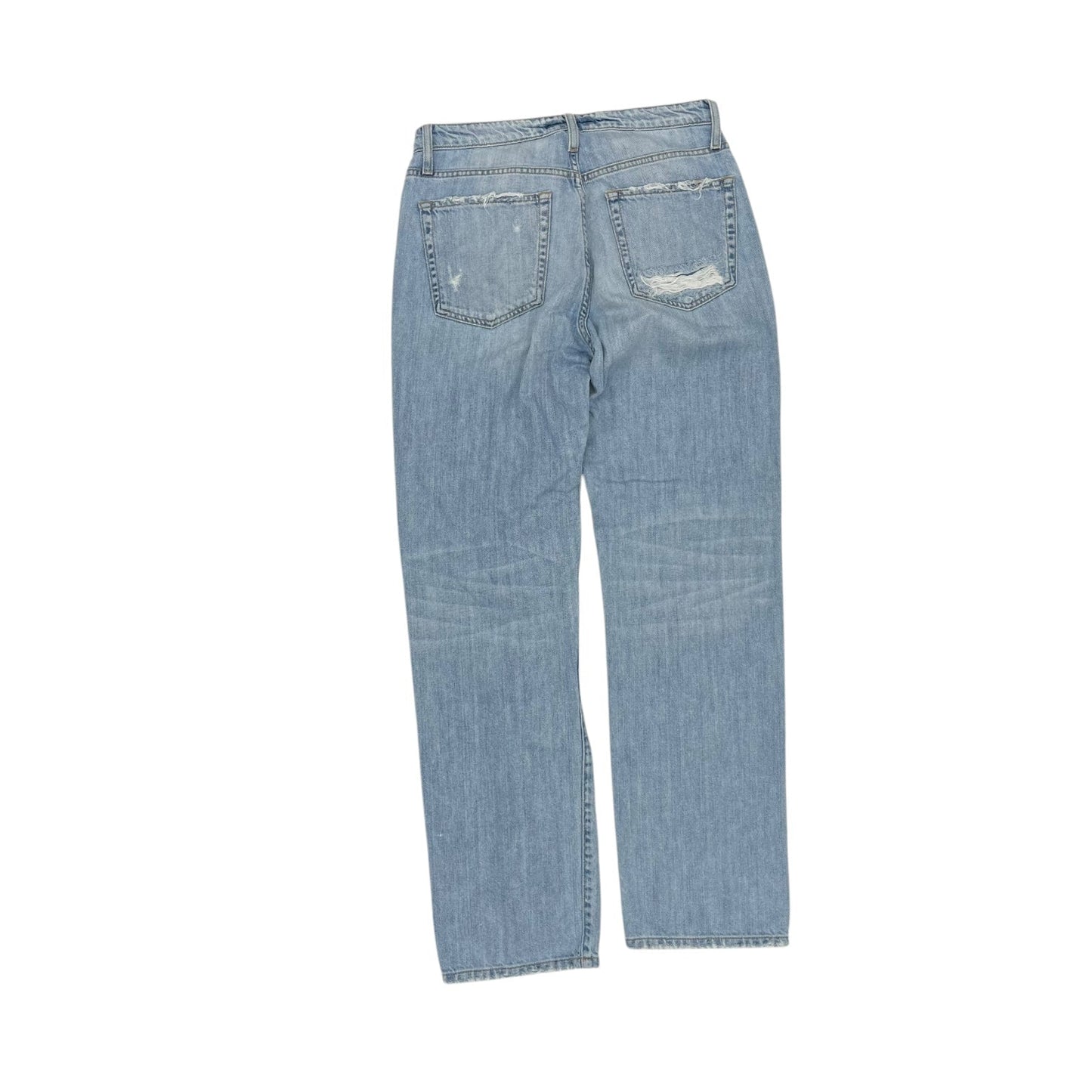 Jeans Straight By Flying Monkey In Blue Denim, Size:4