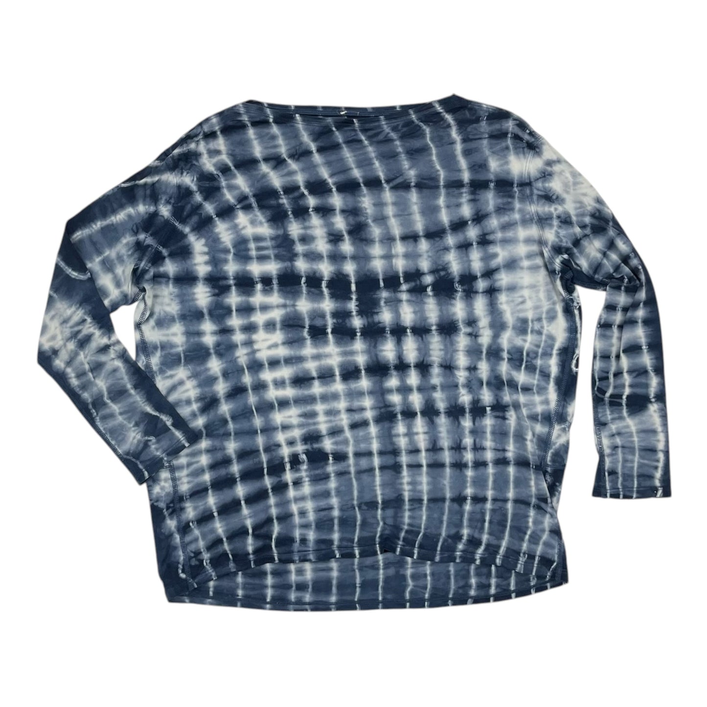 Athletic Top Ls Collar By Lululemon In Blue, Size:M