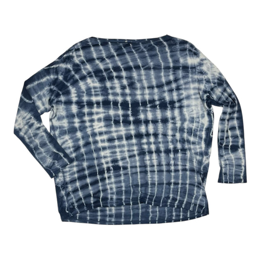 Athletic Top Ls Collar By Lululemon In Blue, Size:M