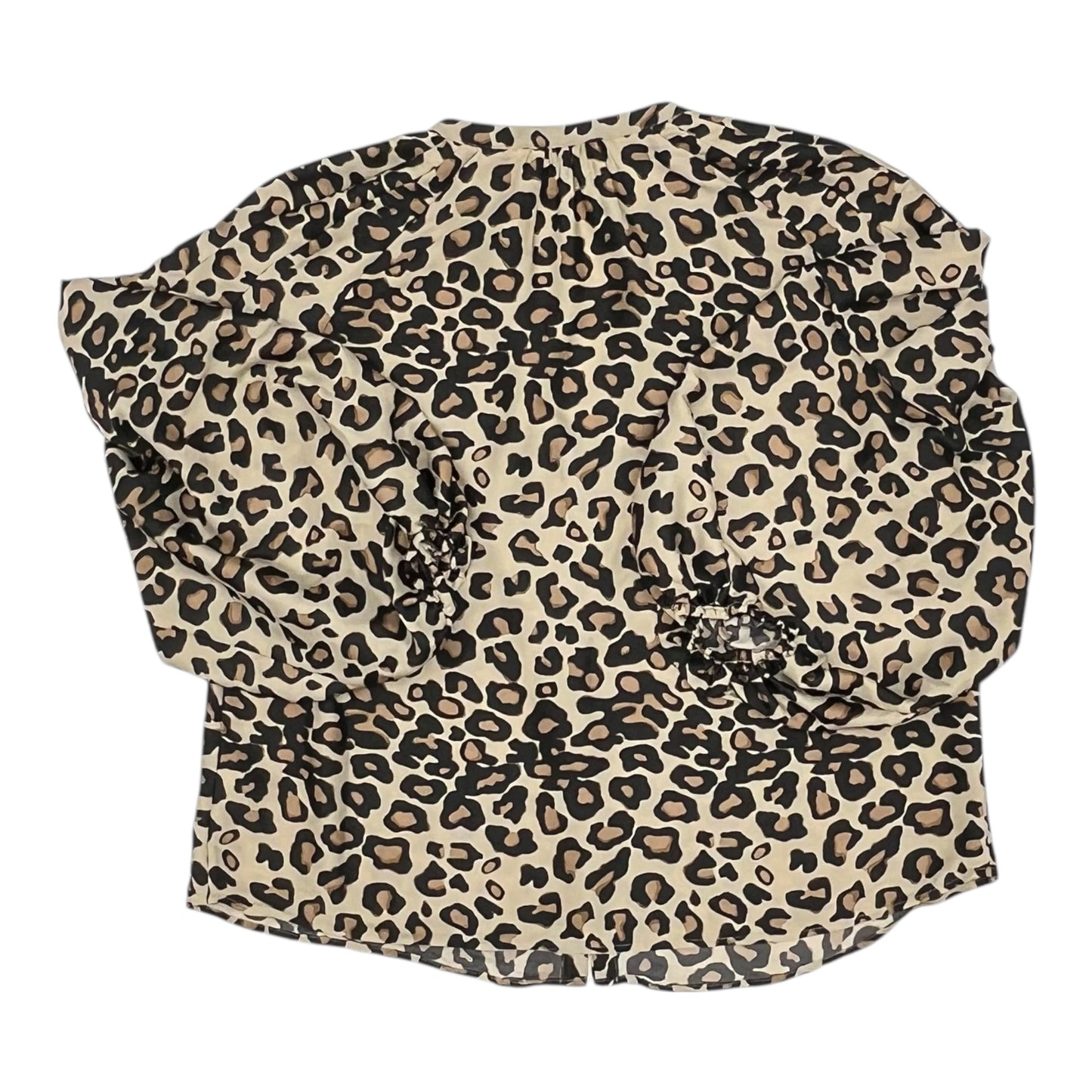 Blouse Ls By Boden In Animal Print, Size:L
