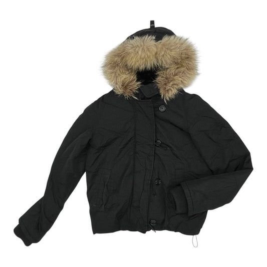 Jacket Puffer & Quilted By Theory In Black, Size:S