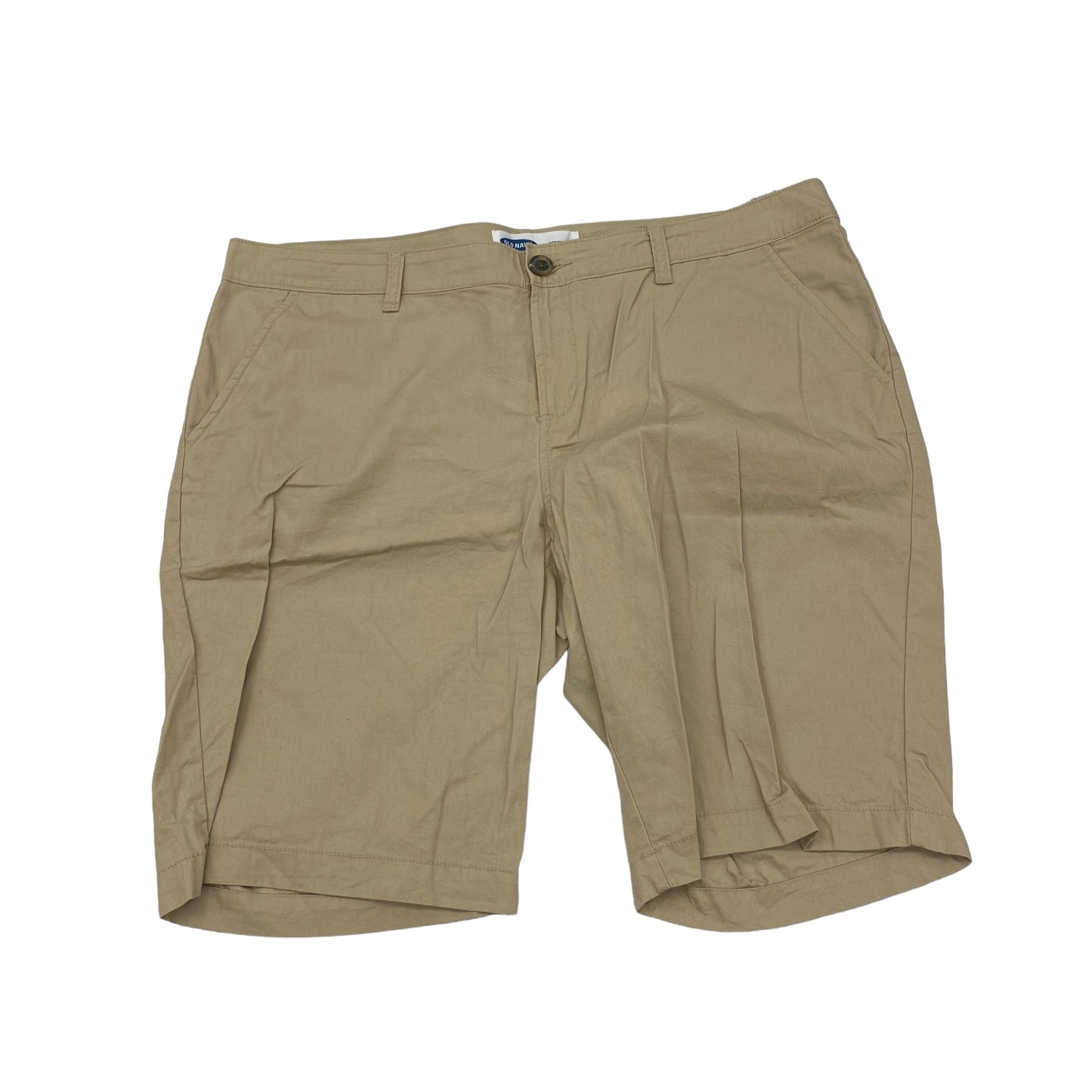 TAN SHORTS by OLD NAVY Size:16