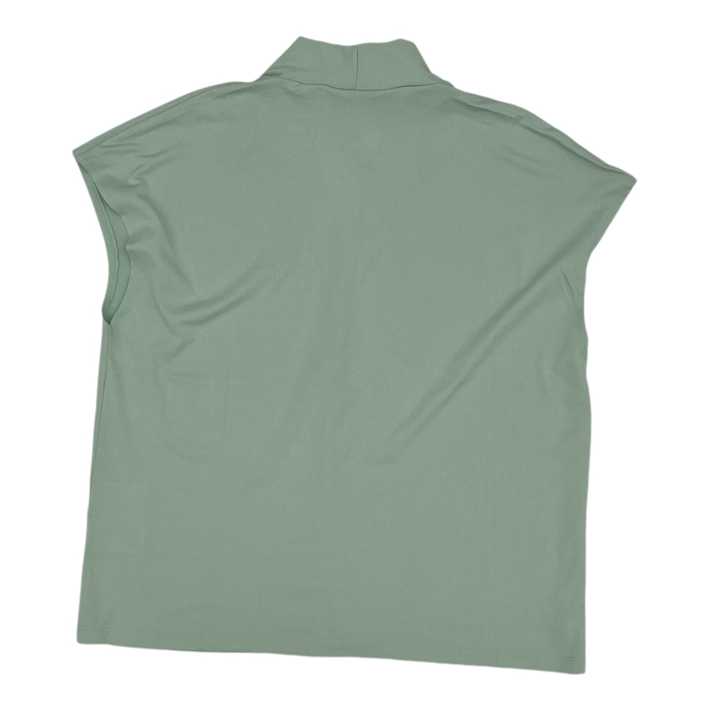 Blouse Ss By H&M In Green, Size:M