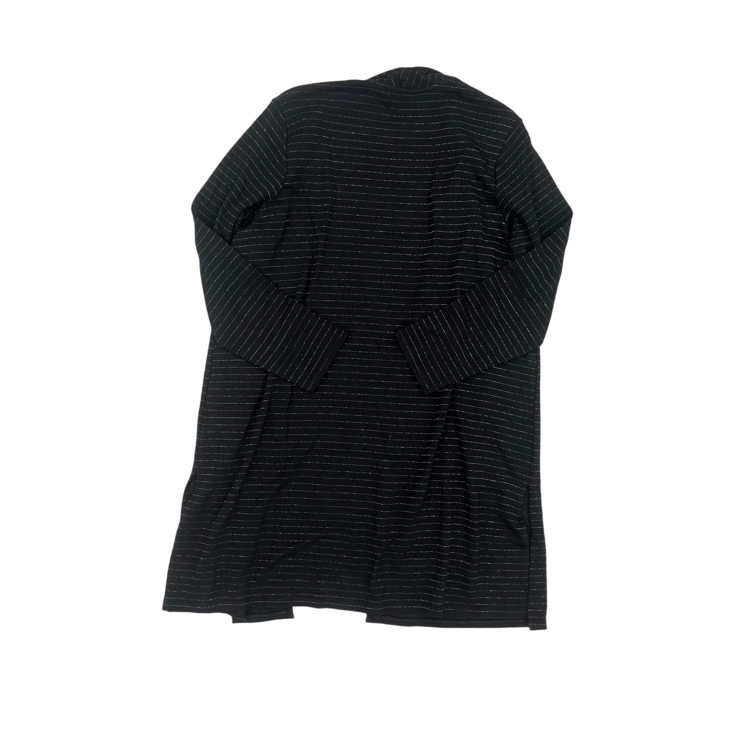 Cardigan By J. Jill In Black, Size:1X