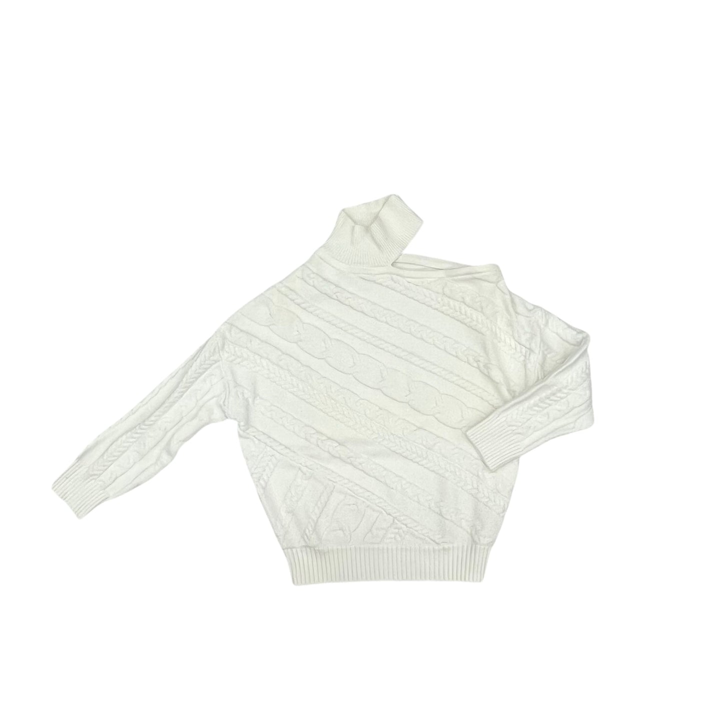 Sweater By Venus In White, Size:Xs