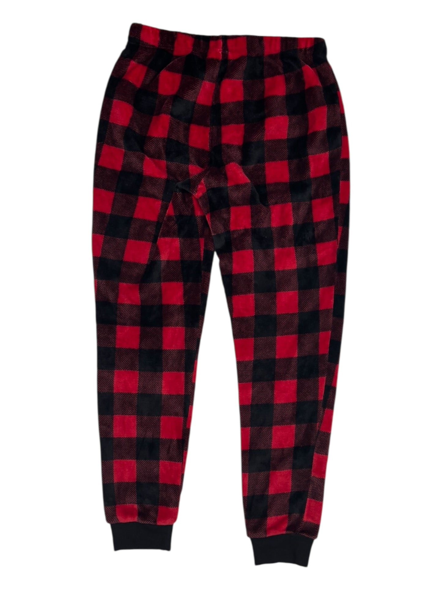 Pajama Pants By Secret Treasures In Black & Red, Size:M