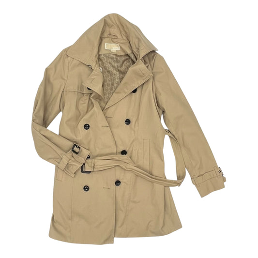 COAT DESIGNER by MICHAEL KORS in TAN, Size:M