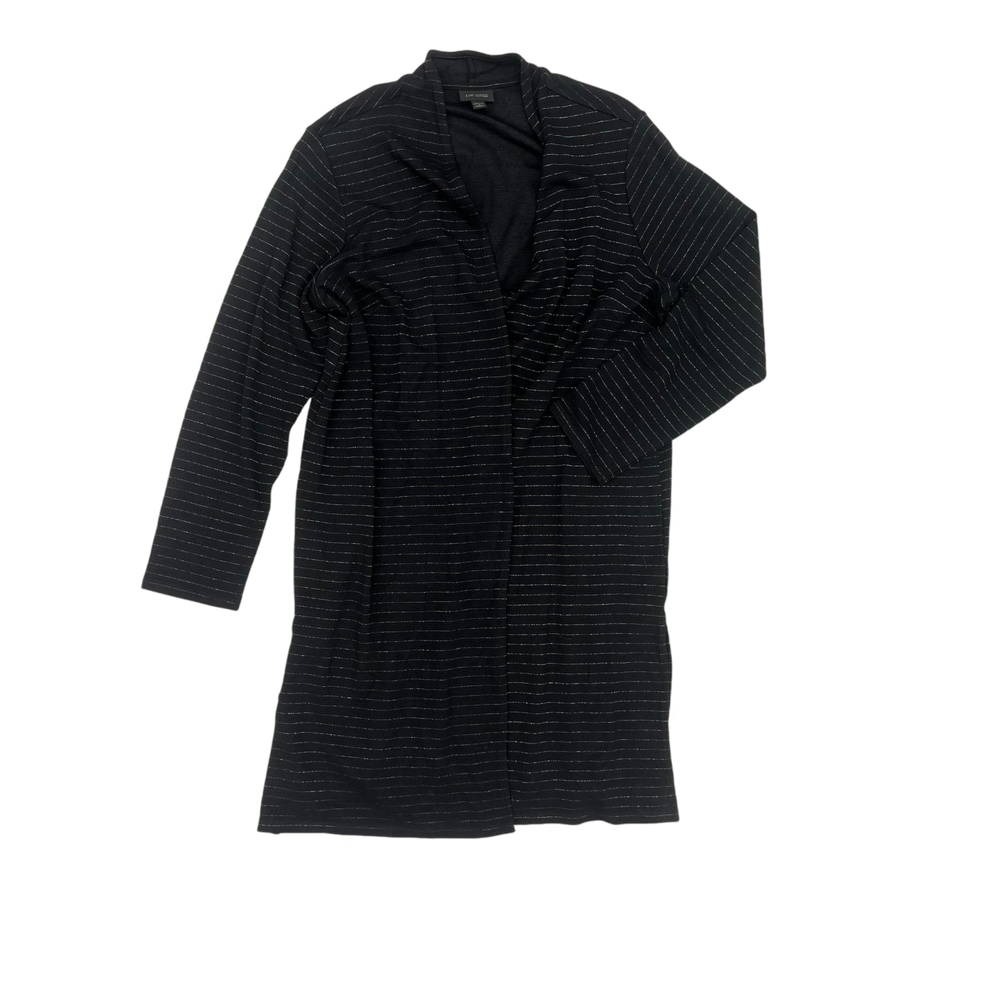 Cardigan By J. Jill In Black, Size:1X