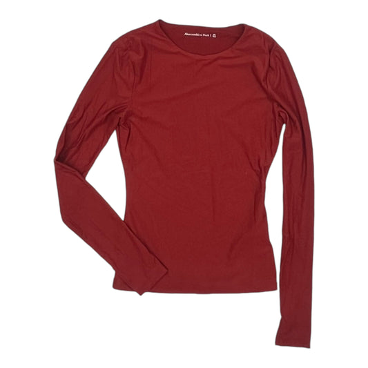 Top Ls By Abercrombie And Fitch In Red, Size:Xs