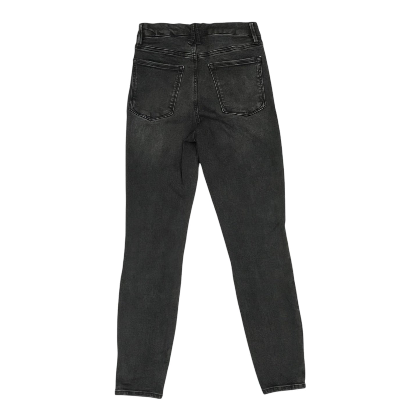 Jeans Skinny By Good American In Black Denim, Size:0