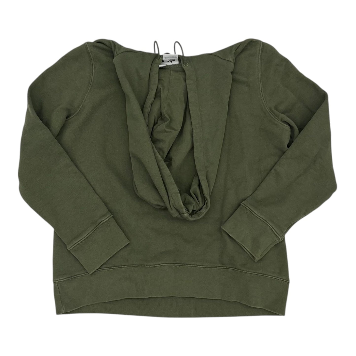 Sweatshirt Hoodie By Adidas In Green, Size:M