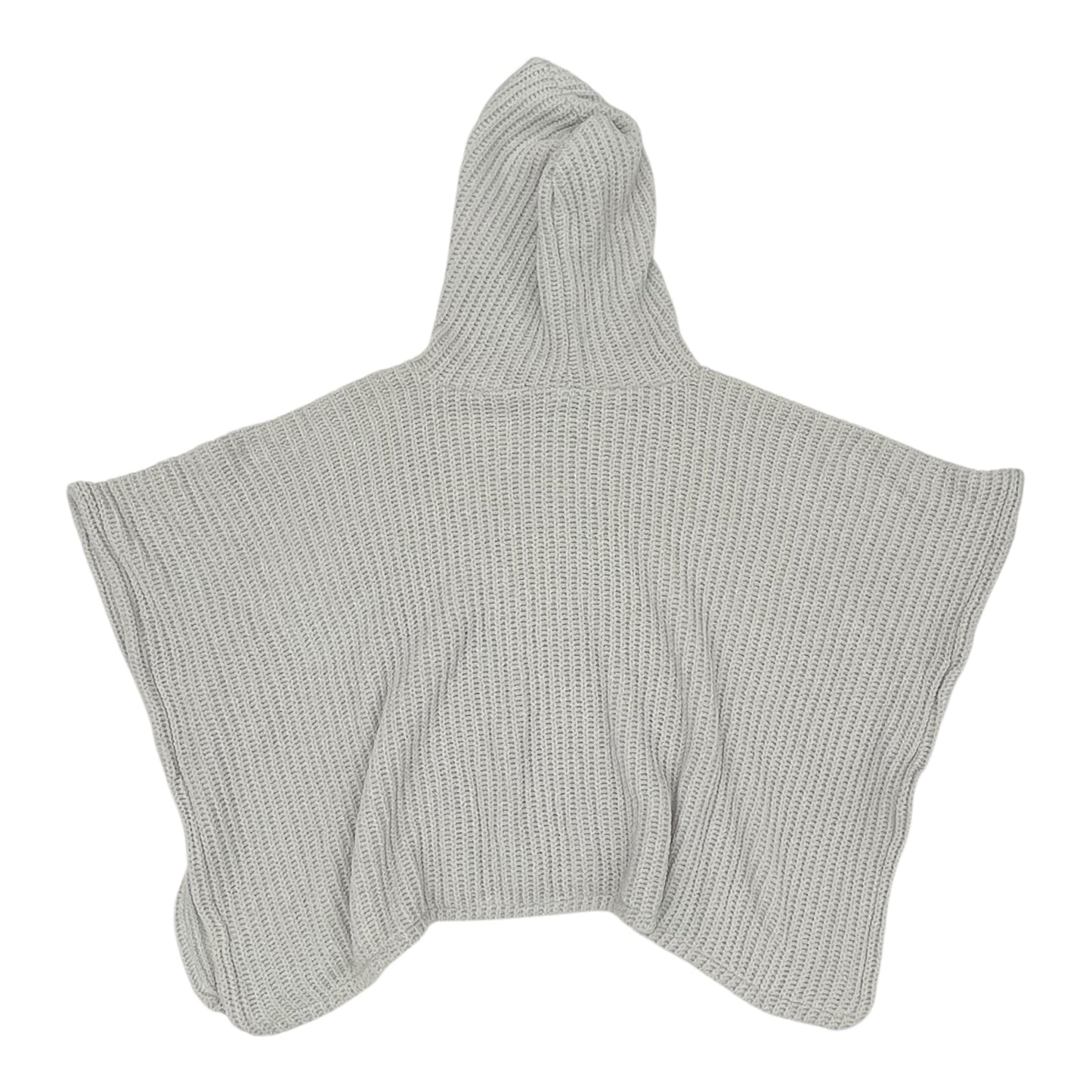 Poncho By Coco And Carmen In Grey, Size:Osfm