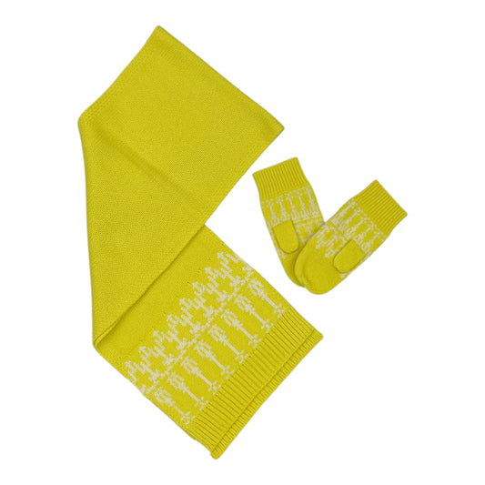 Scarf Designer By Tory Burch In Yellow