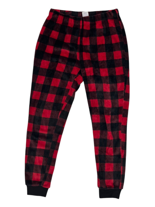 Pajama Pants By Secret Treasures In Black & Red, Size:M