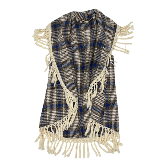 Vest Other By Entro In Blue & Brown, Size:S