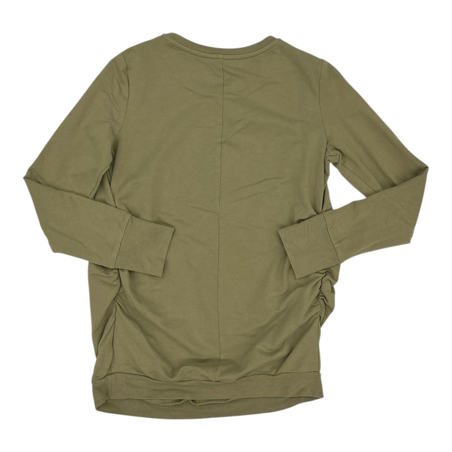 Mat Top Ls By Isabel Maternity In Green, Size:S