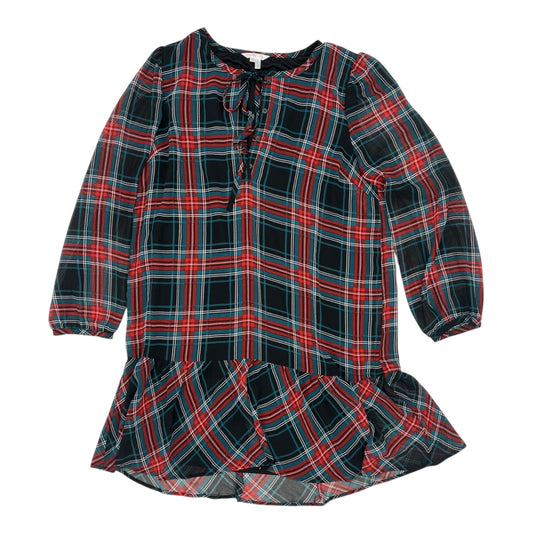 Dress Casual Short By Draper James In Plaid Pattern, Size:L