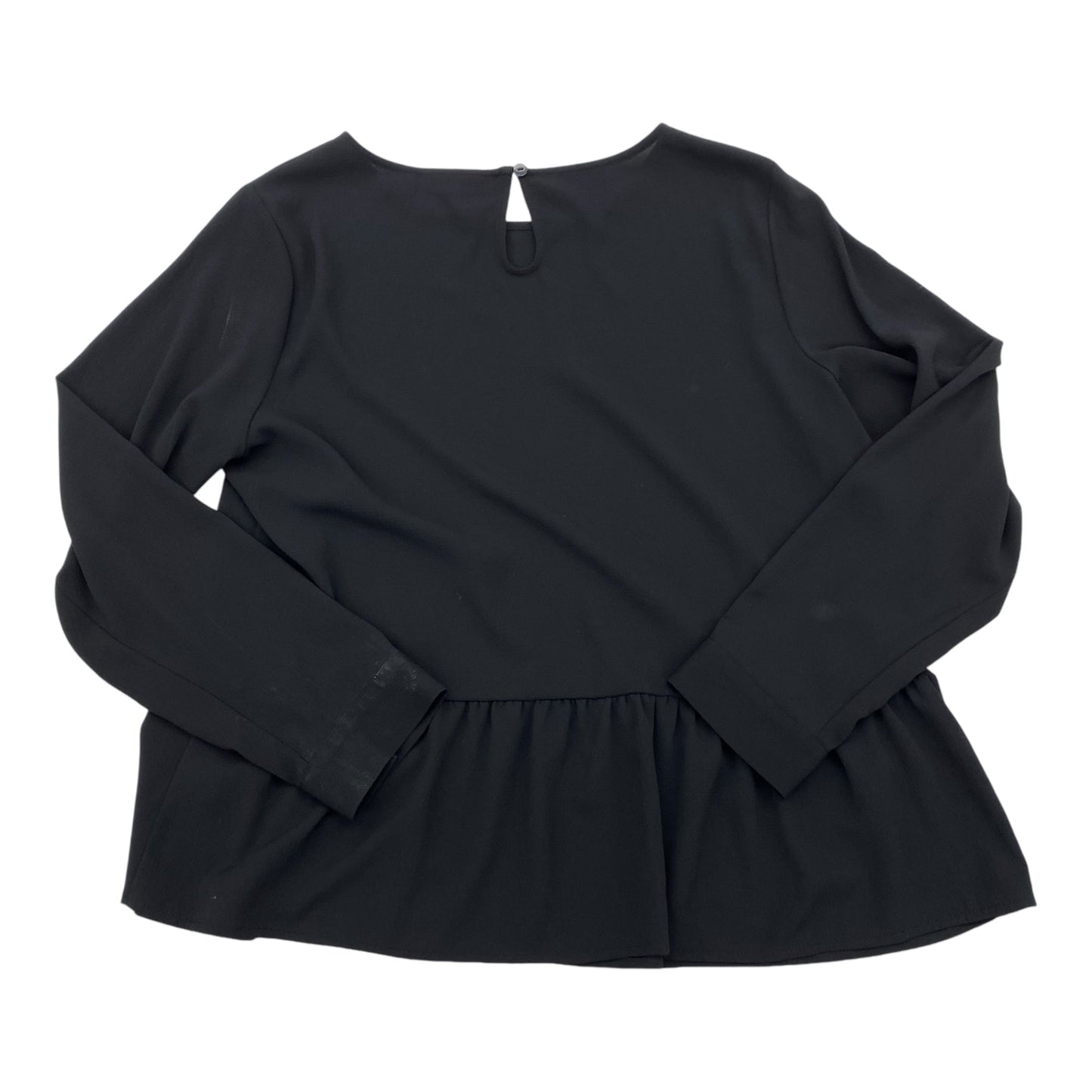 Blouse Ls By Apt 9 In Black, Size:L