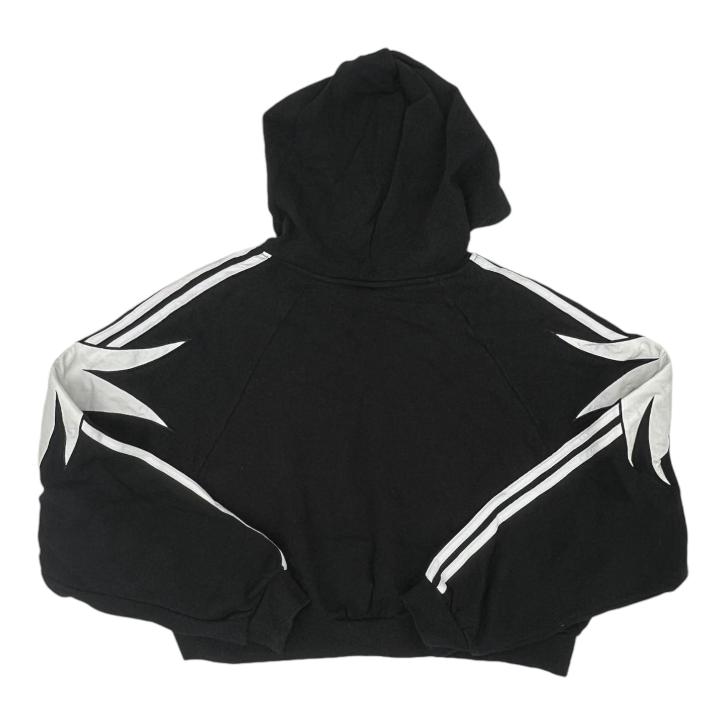 Athletic Sweatshirt Hoodie By Adidas In Black, Size:M