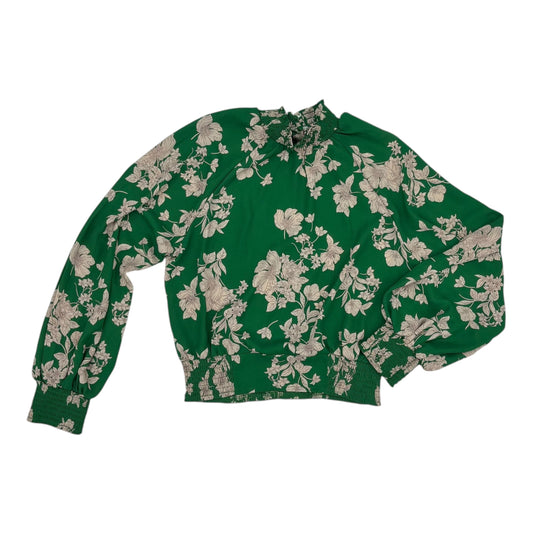 Blouse Ls By Sienna Sky In Green, Size:M