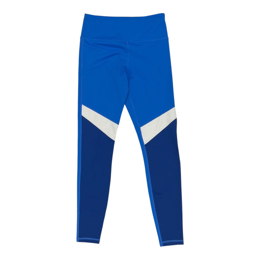 Athletic Leggings By Zyia In Blue & White, Size:S
