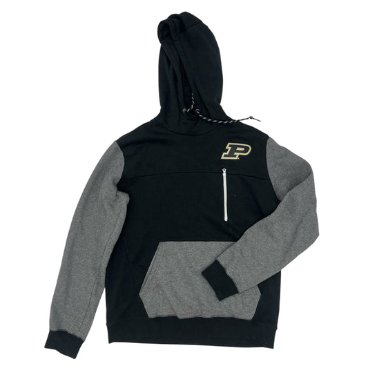 Athletic Sweatshirt Hoodie By Nike In Black, Size:L