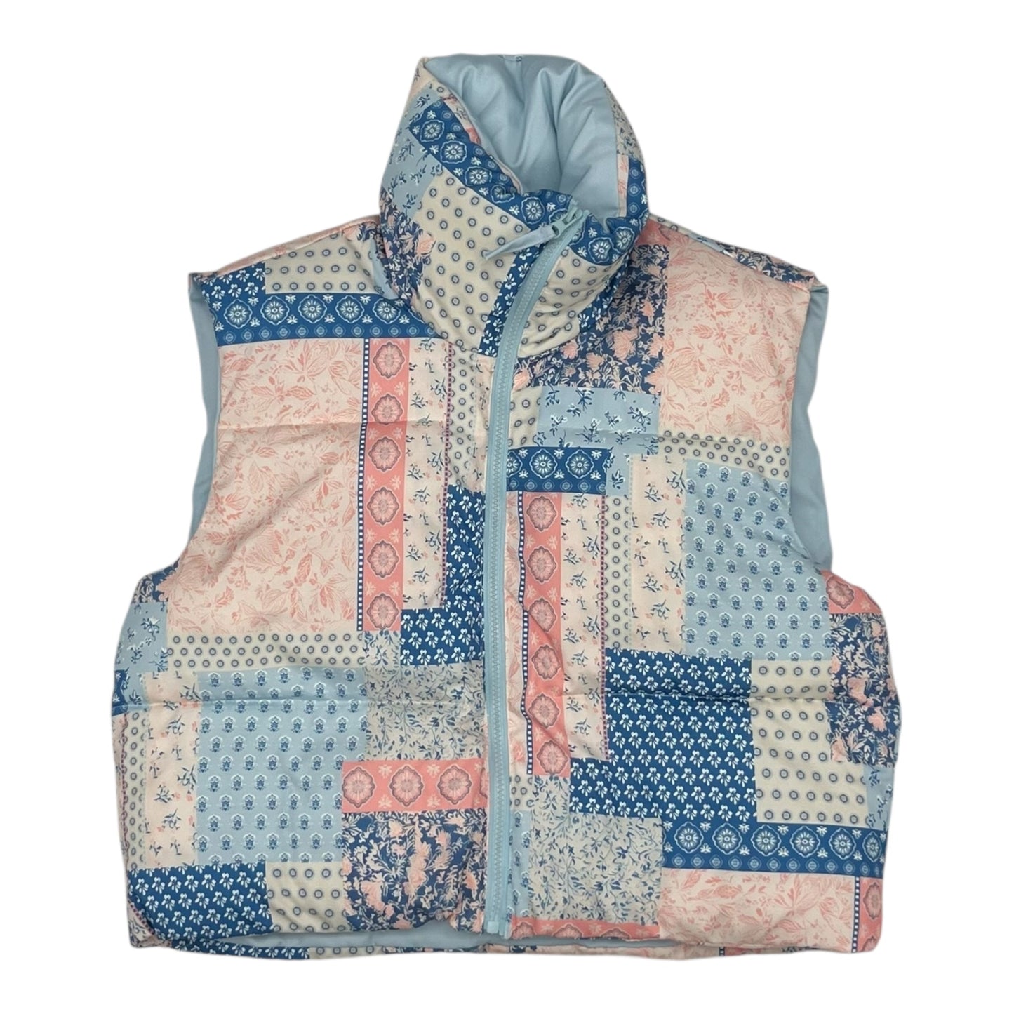 Vest Puffer & Quilted By Sunday Up In Multi, Size:L