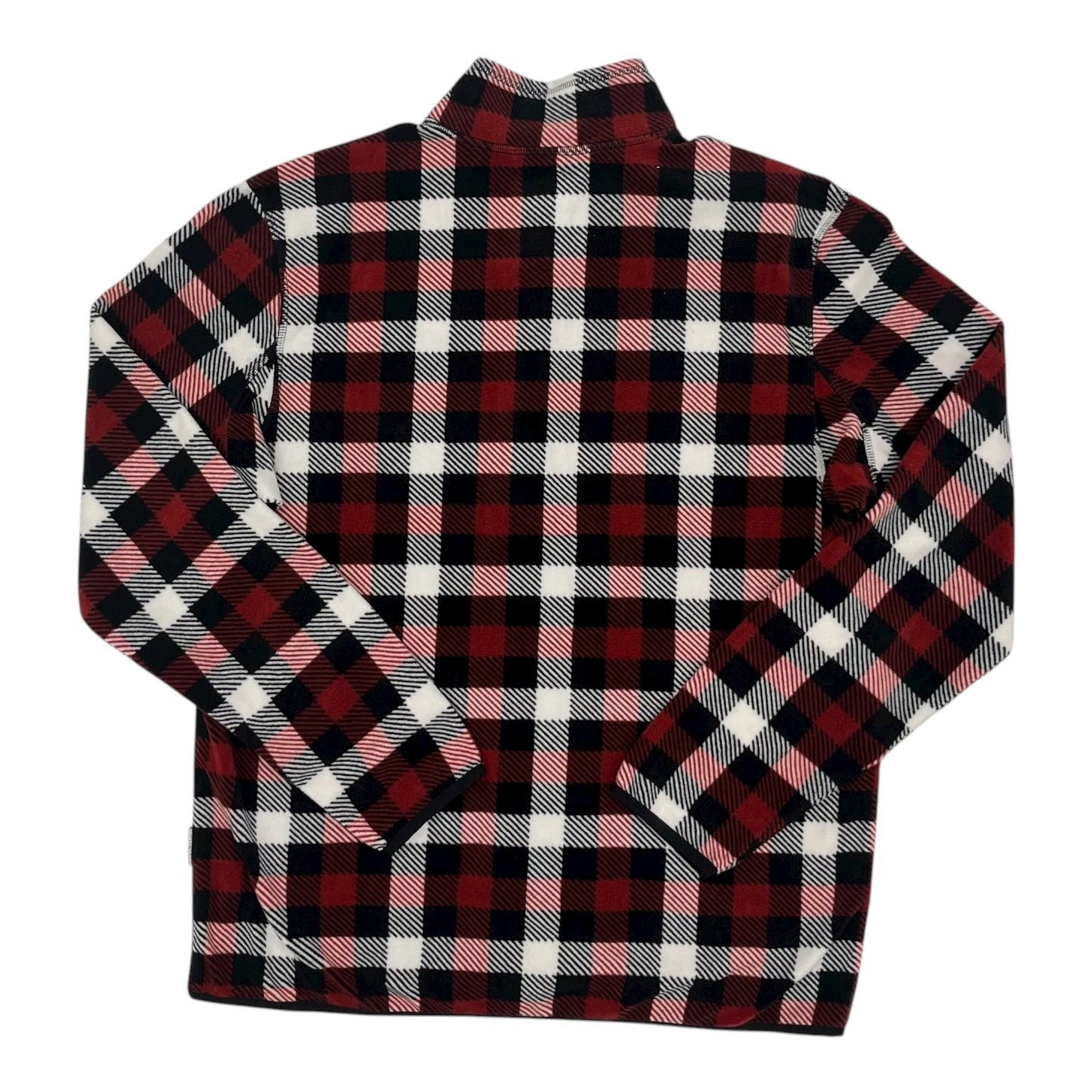 Athletic Fleece By Duluth Trading In Black & Red, Size:M