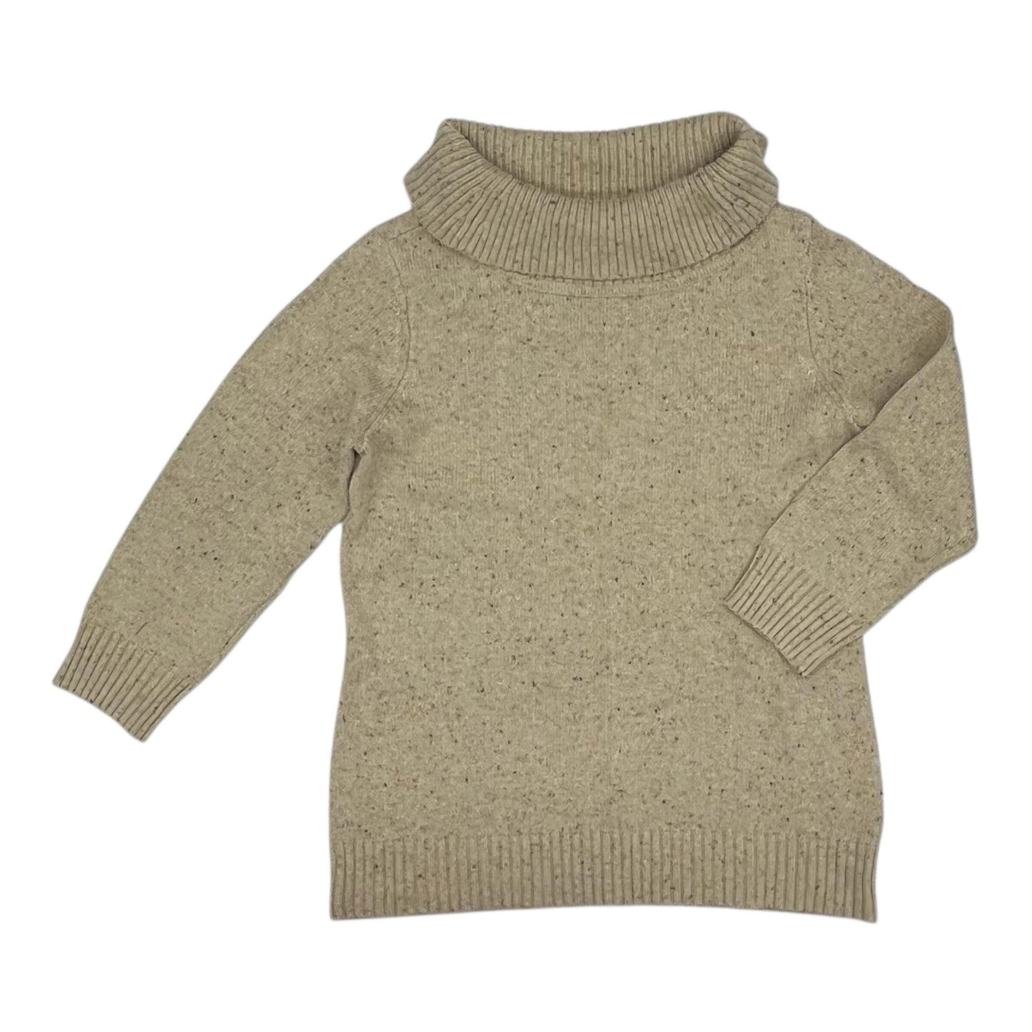 Sweater By Charter Club In Tan, Size:M