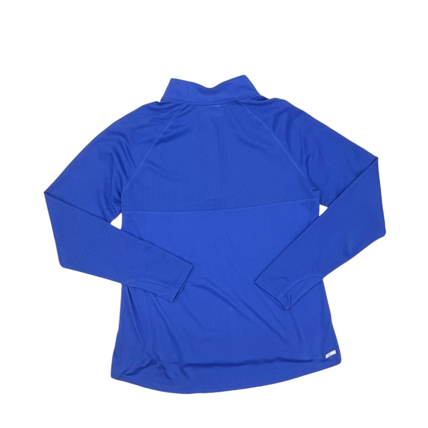 Athletic Top Ls Collar By Danskin Now In Blue, Size:L