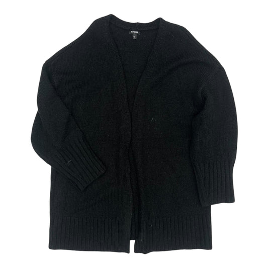 Cardigan By Express In Black, Size:Xl