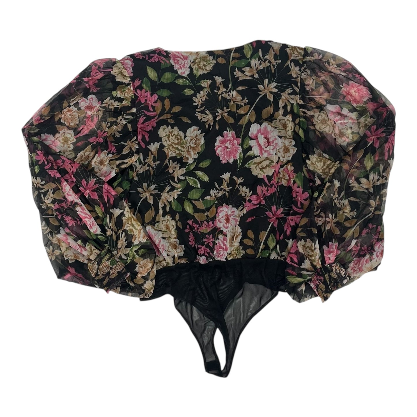 Bodysuit By Flying Tomato In Floral Print, Size:L